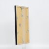 Effetto cornice in legno Profilo 33 nero 18x32 cm Vetro museo