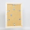 Cornice in legno massiccio effetto 2240 bianco 18x32 cm Vetro antiriflesso