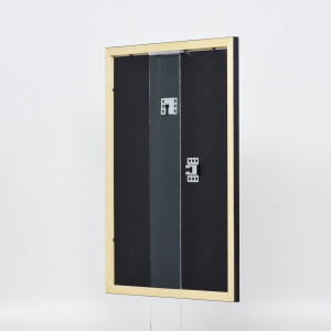Effetto cornice in legno Profilo 2210 nero 20x20 cm Vetro normale