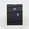 Effetto cornice in legno Profilo 32 blu 20x20 cm Vetro normale
