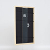 Effetto cornice in legno Profilo 38 bianco 20x20 cm Vetro normale