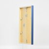Cornice in legno effetto profilo 35 blu 20x20 cm vetro acrilico
