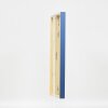 Cornice in legno effetto profilo 35 blu 20x20 cm vetro acrilico
