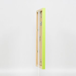 Telaio in legno Top Cube 20x20 cm vetro acrilico verde