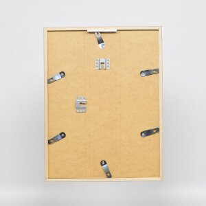 Telaio in legno effetto profilo 35 grigio chiaro 20x20 cm vetro normale + distanziale