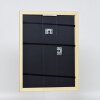 Effetto cornice in legno Profilo 21 blu 20x20 cm Vetro acrilico