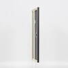 Cornice in legno effetto Profilo 2210 nero 20x20 cm Vetro Museo