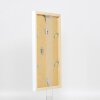 Struttura in legno Top Cube 20x20 cm vetro museale bianco