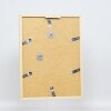 Cornice in legno effetto Profilo 33 bianco 20x20 cm Vetro Museo