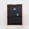 Effetto cornice in legno Profilo 89 rosso 20x20 cm Vetro Museo
