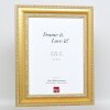 Cornice effetto barocco Profilo 31 oro 20x20 cm vetro trasparente