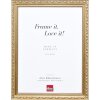 Cornice barocca effetto legno Profilo 37 argento antico 20x20 cm Vetro museo