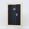 Cornice barocca effetto legno Profilo 37 argento antico 20x20 cm Vetro museo