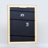 Cornice barocca effetto legno Profilo 37 argento antico 20x20 cm Vetro museo