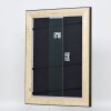 Effetto cornice in legno Profilo 95 nero 20x20 cm Vetro normale