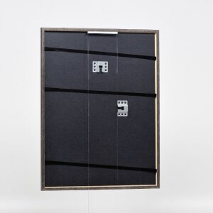Telaio effetto legno profilo 23 blu 20x25 cm vetro antiriflesso