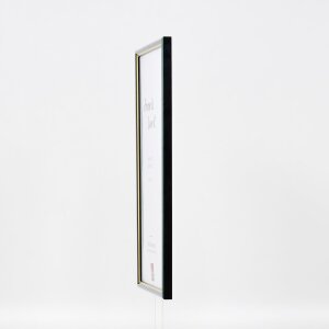 Telaio effetto legno profilo 23 blu 20x25 cm vetro antiriflesso