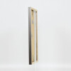 Struttura in legno Top Cube 20x25 cm vetro antiriflesso platino