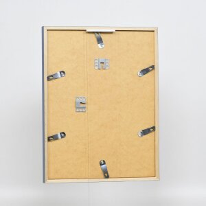 Telaio effetto legno profilo 35 blu 20x25 cm vetro normale + distanziatore