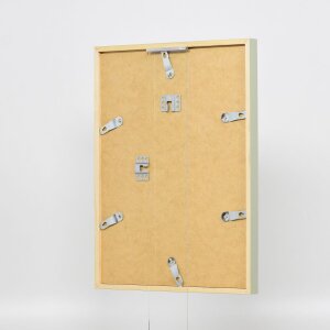 Telaio effetto legno profilo 35 verde 20x25 cm vetro normale + distanziatore