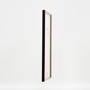 Effetto cornice in legno Profilo 23 rosso 20x25 cm Vetro Museo