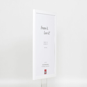 Effetto cornice in legno Profilo 2210 bianco 20x28 cm Vetro normale