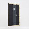 Effetto cornice in legno profilo 23 verde 20x28 cm vetro antiriflesso