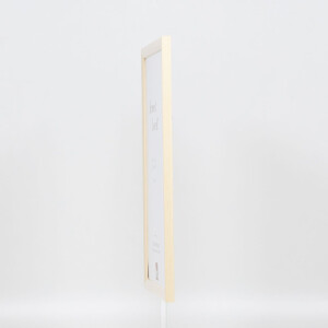 Effetto cornice in legno Profilo 89 bianco 20x28 cm Vetro normale