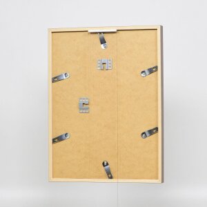 Telaio effetto legno profilo 35 marrone 20x28 cm vetro normale + distanziatore