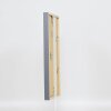 Telaio effetto legno profilo 35 antracite 20x28 cm vetro normale + distanziatore
