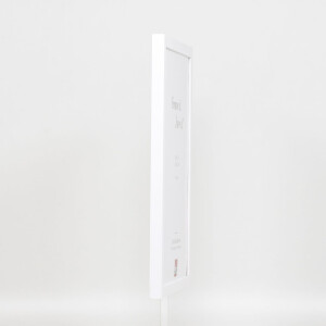 Struttura in legno Top Cube 20x28 cm vetro museale bianco