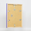 Cornice in legno Top Cube 20x28 cm vetro museale viola