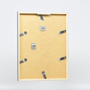 Telaio effetto legno profilo 35 antracite 20x28 cm vetro museo