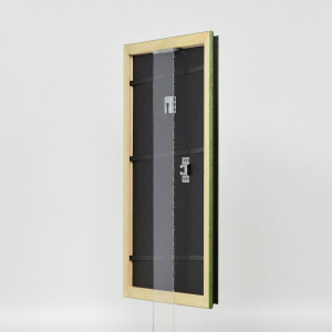 Effetto cornice in legno Profilo 21 verde 20x28 cm Vetro Museo