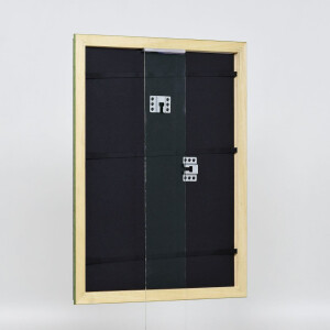 Effetto cornice in legno Profilo 21 verde 20x28 cm Vetro Museo