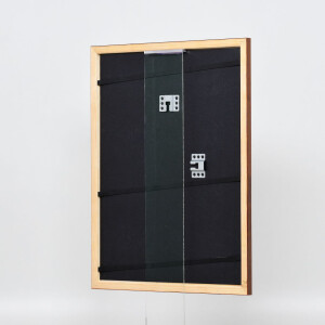 Effetto cornice in legno Profilo 89 marrone scuro 20x28 cm Vetro Museum