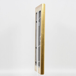 Cornice in legno effetto profilo 95 oro 20x28 cm vetro acrilico