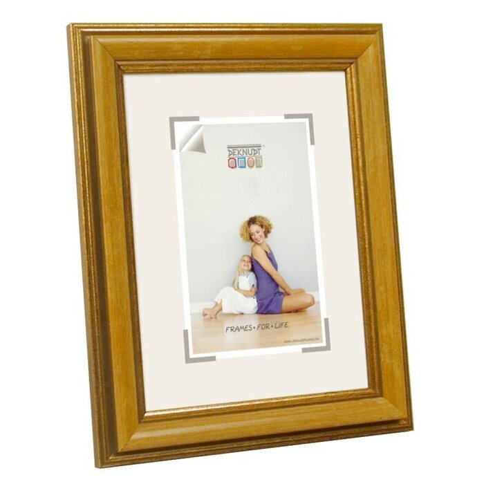 Cornice in plastica 20x30 cm GONDA in giallo