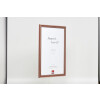 Effetto cornice in legno Profilo 38 marrone 20x30 cm Vetro normale
