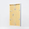 Telaio effetto legno profilo 35 grigio chiaro 20x30 cm vetro antiriflesso