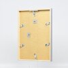 Telaio effetto legno profilo 35 grigio chiaro 20x30 cm vetro antiriflesso