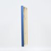 Cornice in legno effetto profilo 35 blu 20x30 cm vetro acrilico