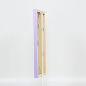 Struttura in legno Top Cube 20x30 cm vetro acrilico lilla