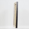 Effetto cornice in legno massiccio profilo 28 oro 20x30 cm vetro acrilico