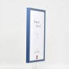 Cornice in legno effetto profilo 35 blu 21x28 cm vetro normale