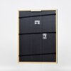 Effetto cornice in legno profilo 23 marrone noce 21x28 cm vetro antiriflesso