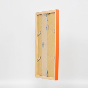 Struttura in legno Top Cube 21x28 cm vetro acrilico arancione