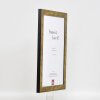 Cornice effetto 2312 oro antico 21x28 cm vetro acrilico