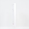 Cornice in legno effetto profilo 35 bianco 21x28 cm vetro museo