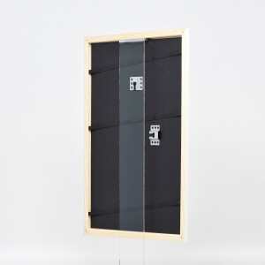 Effetto Telaio in legno Profilo 32 bianco 21x29,7 cm Vetro normale